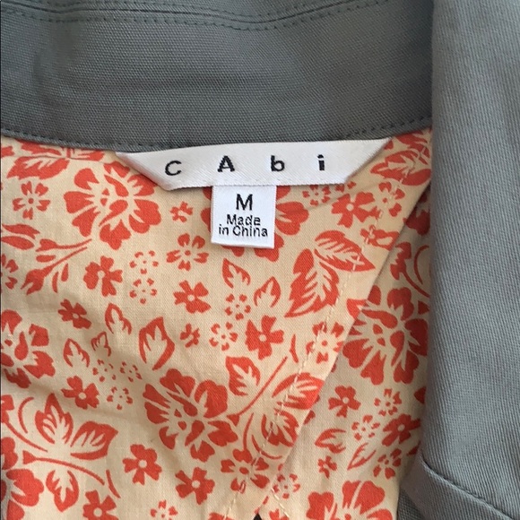 Olive CABI Blazer - Picture 4 of 7